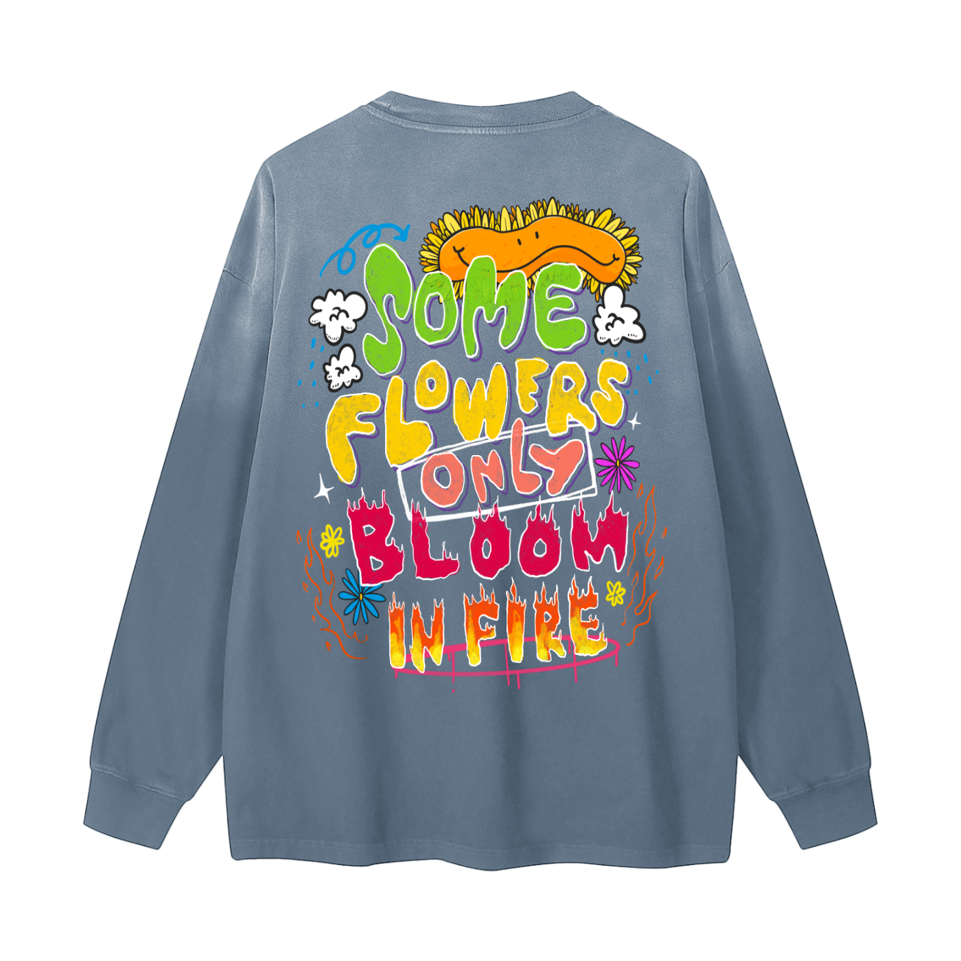 DESTRUCTION Vintage Washed Long Sleeve Tee