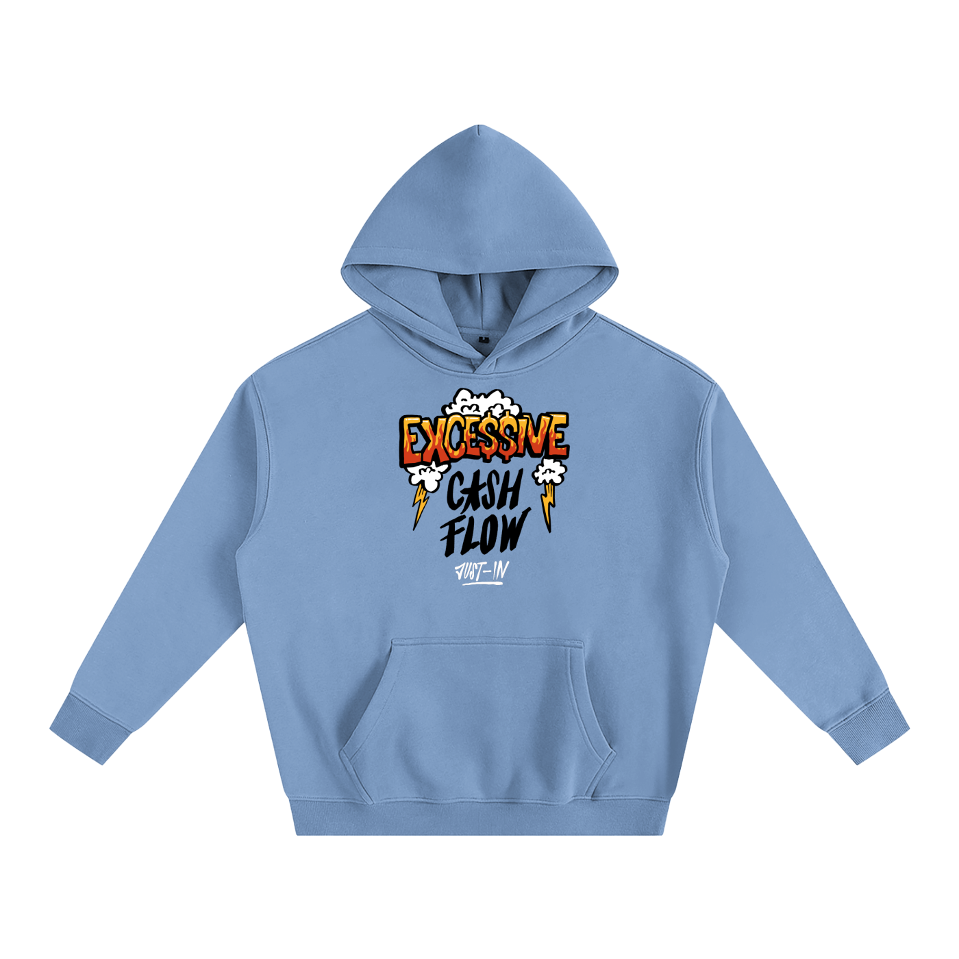 CASH FLOW Fleeced Hoodie