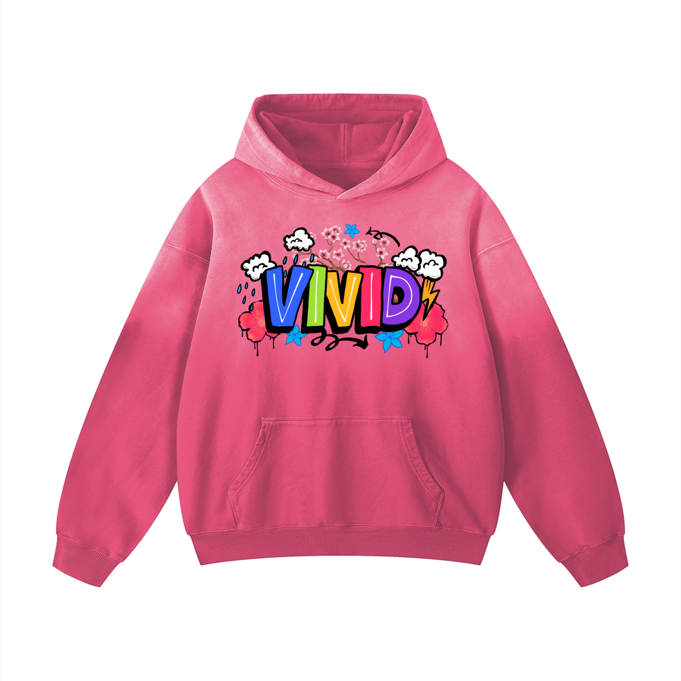 VIVID Sunfade Oversized Hoodie