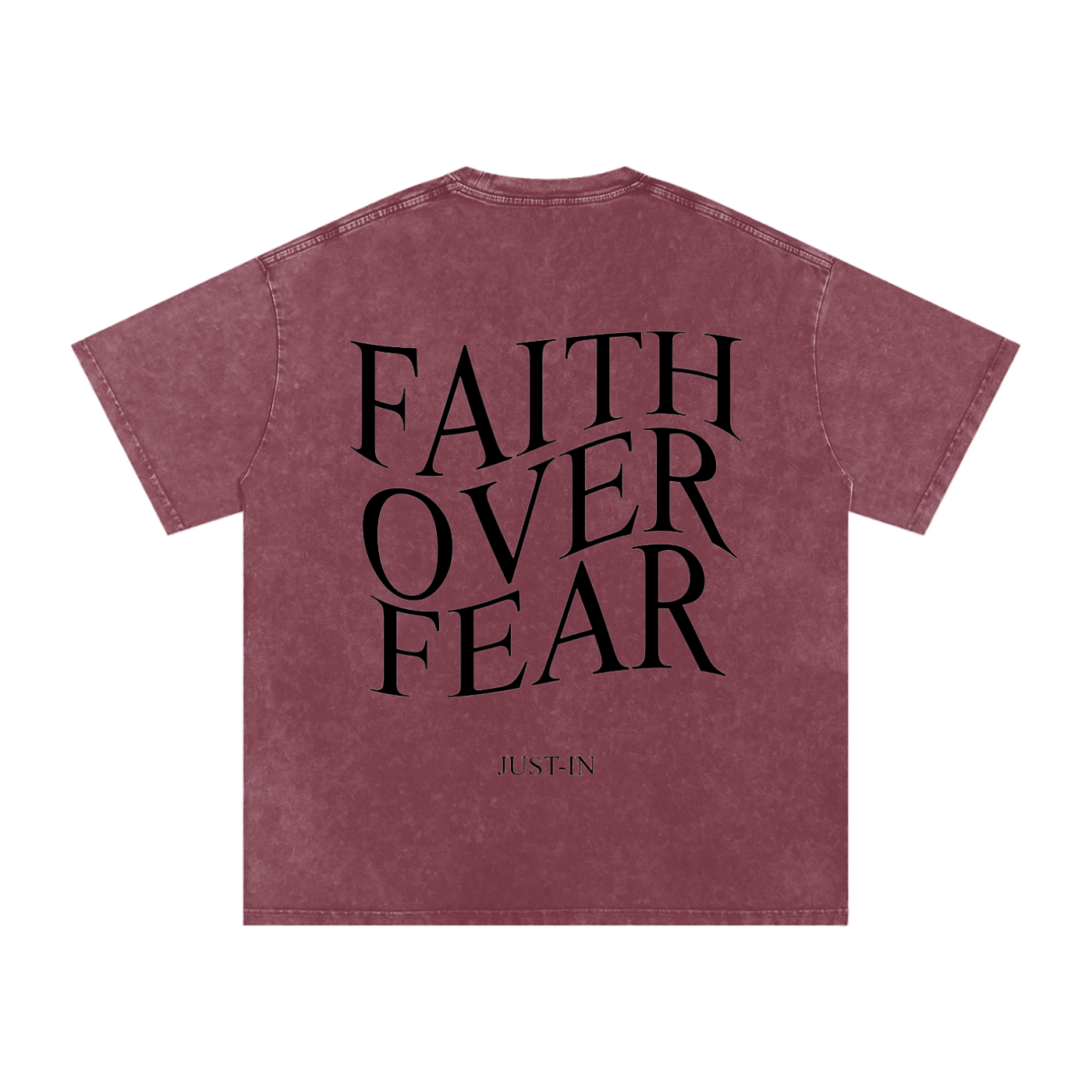 FAITH OVER FEAR Oversized T-Shirt