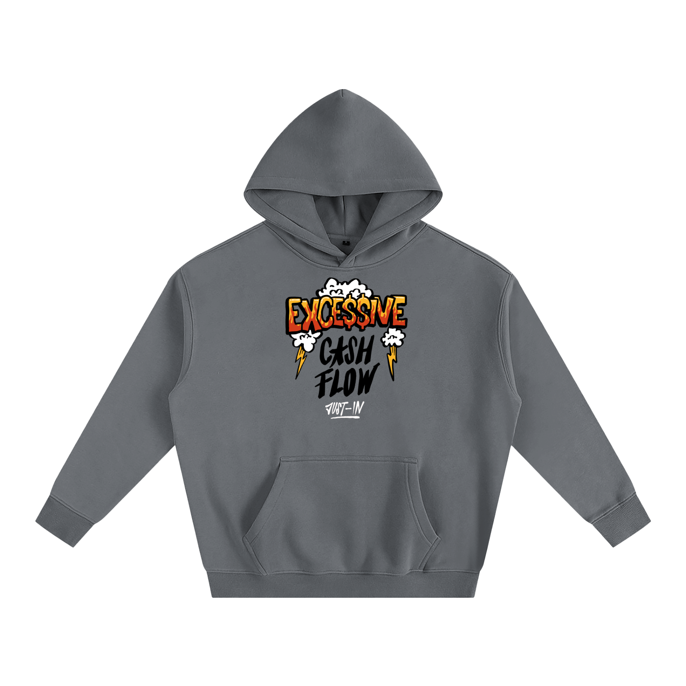 CASH FLOW Fleeced Hoodie