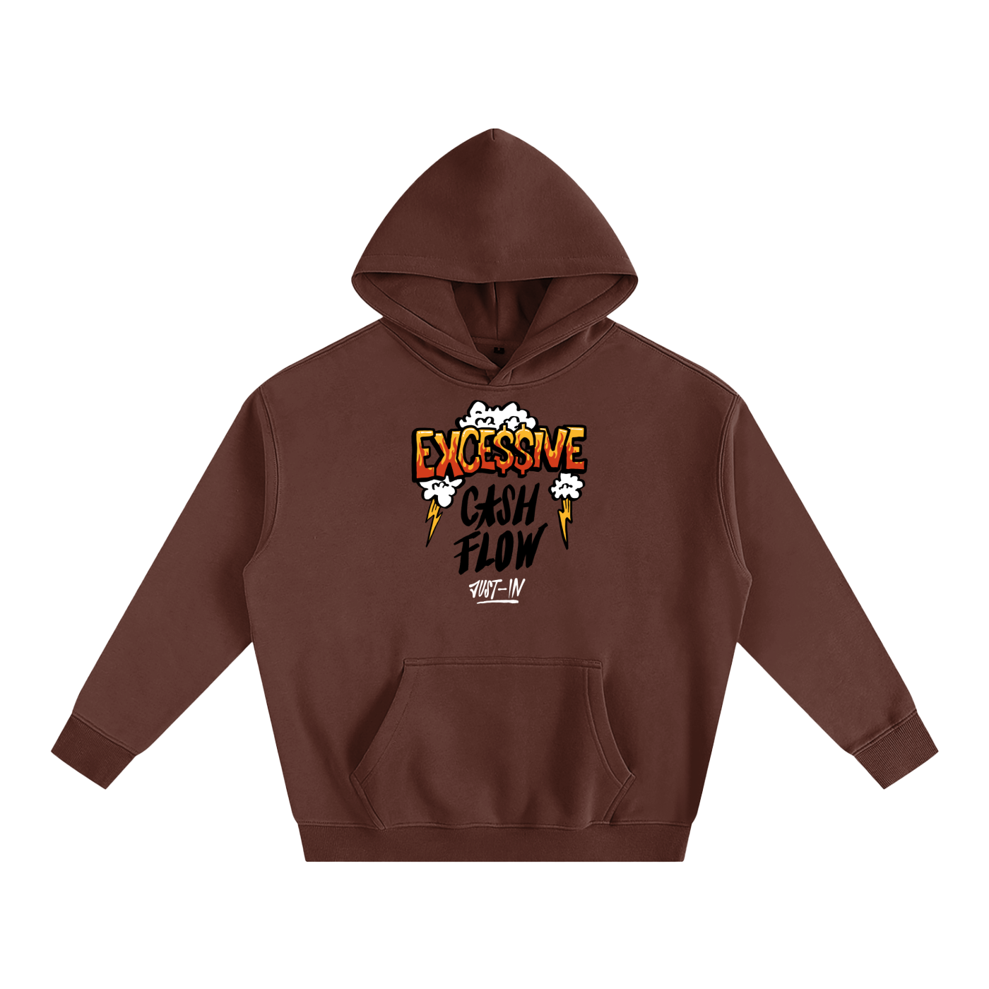 CASH FLOW Fleeced Hoodie