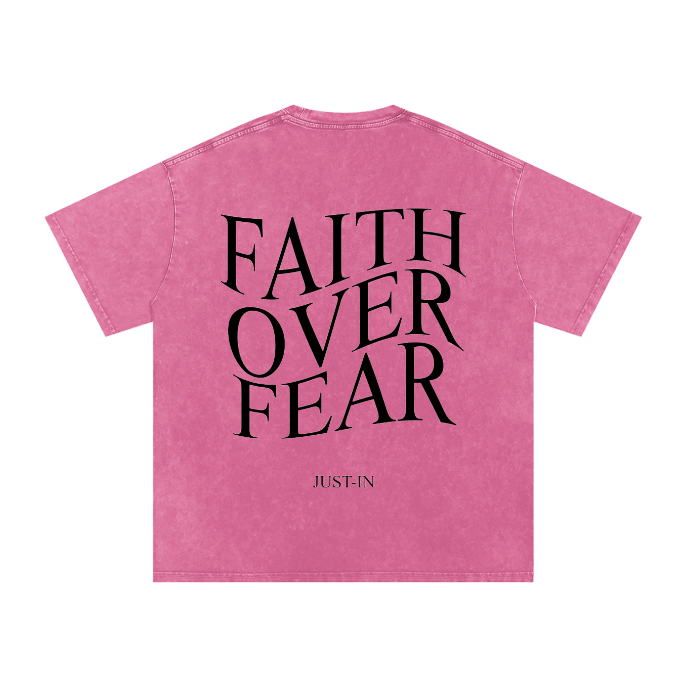 FAITH OVER FEAR Oversized T-Shirt