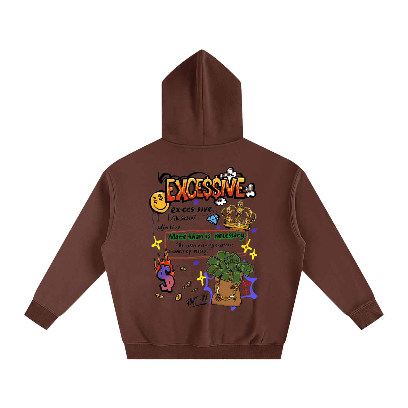 CASH FLOW Fleeced Hoodie