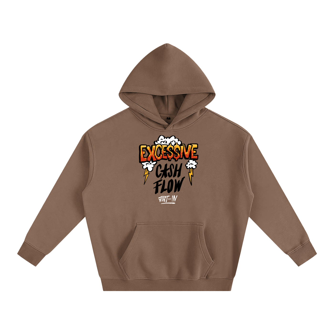 CASH FLOW Fleeced Hoodie