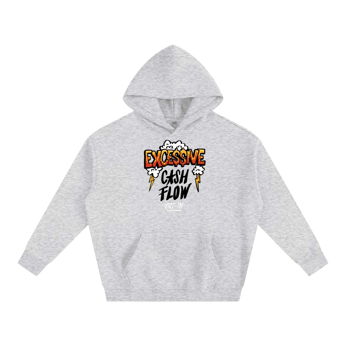 CASH FLOW Fleeced Hoodie