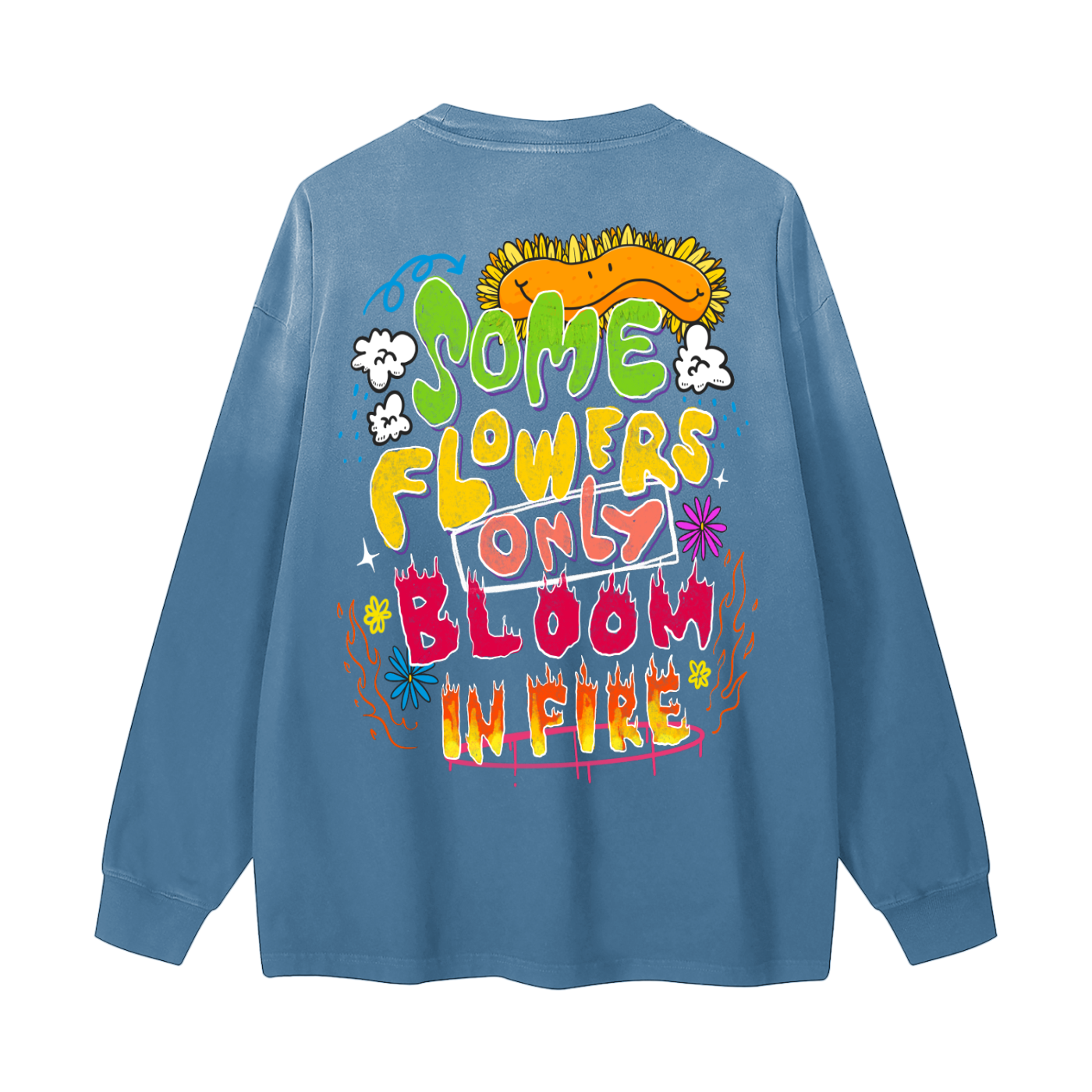 DESTRUCTION Vintage Washed Long Sleeve Tee