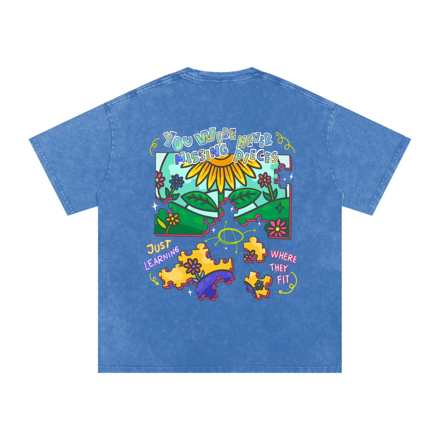 PUZZLED Oversize T-Shirt