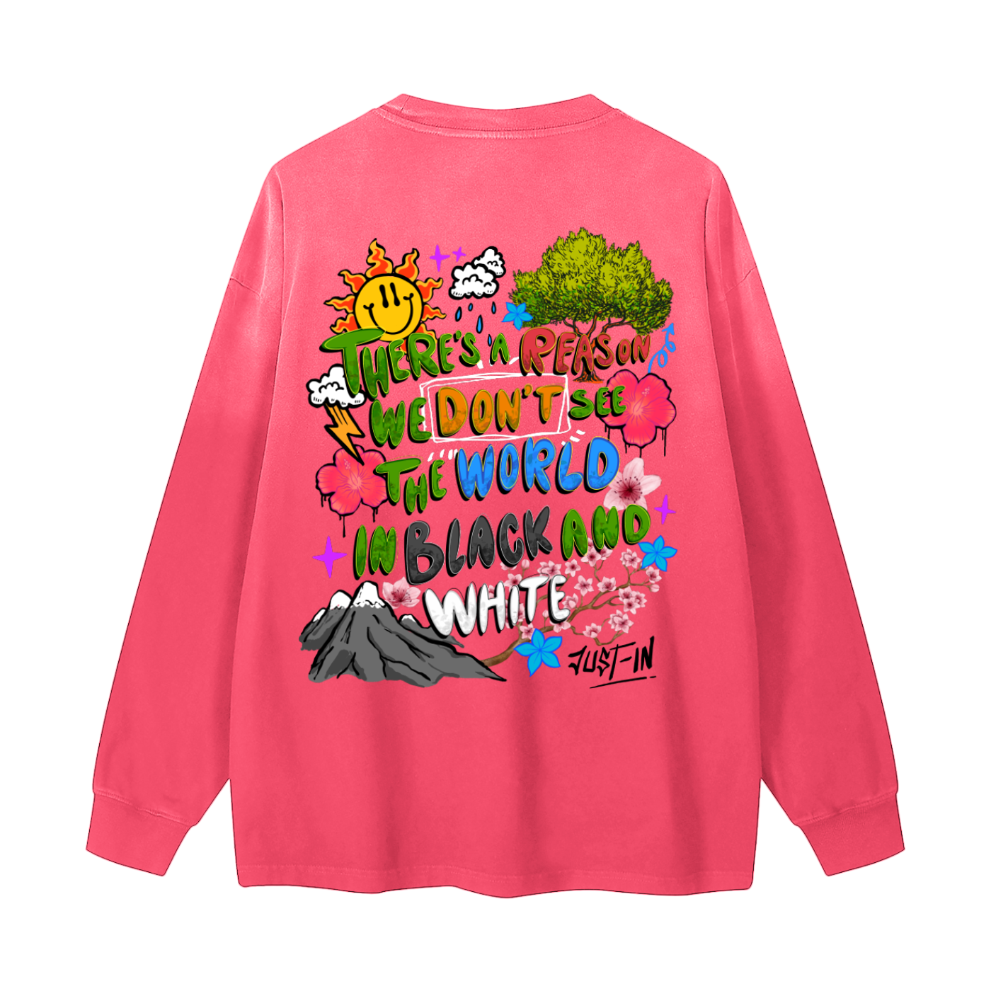 VIVID Vintage Washed Long Sleeve Tee