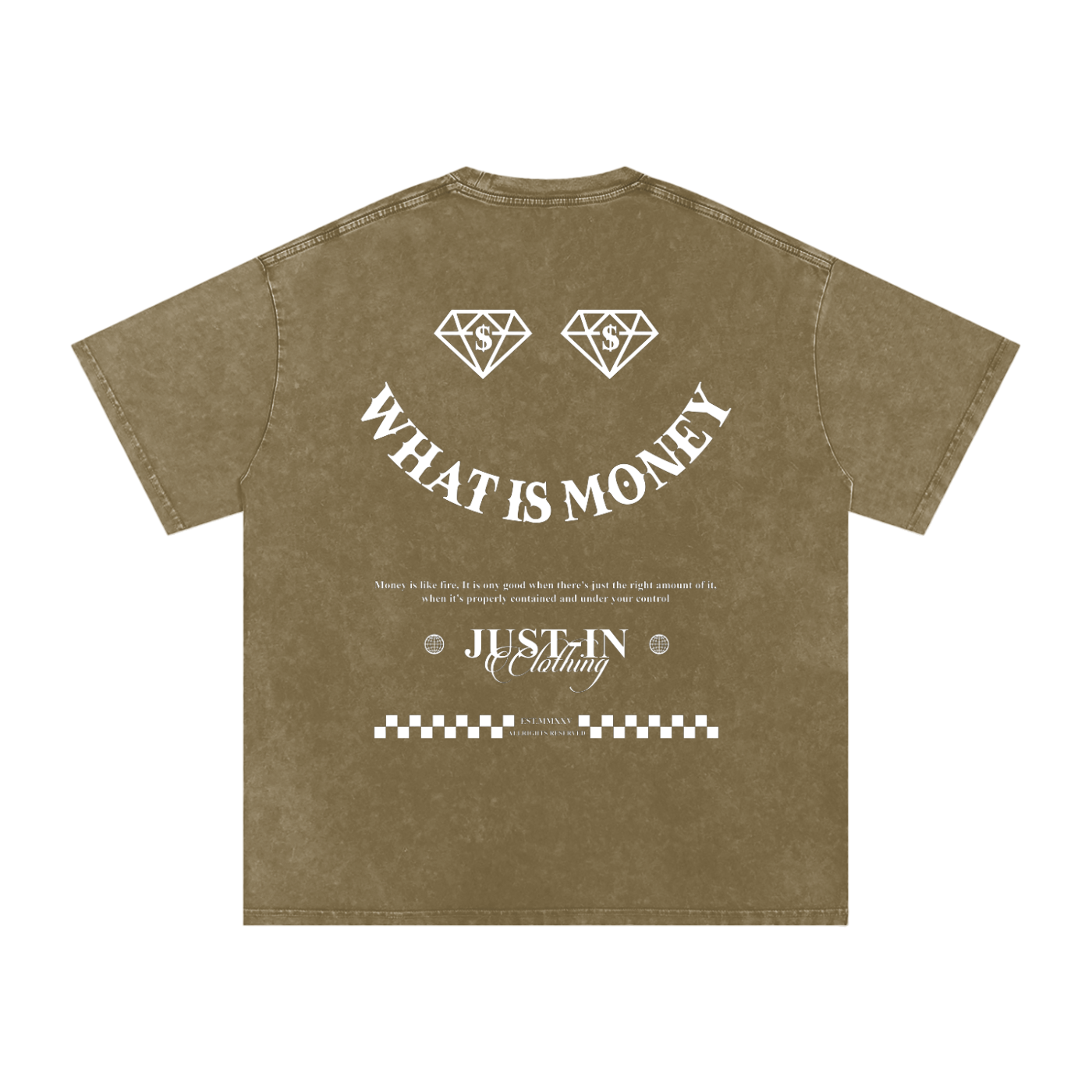WHAT IS MONEY Oversize T-Shirt