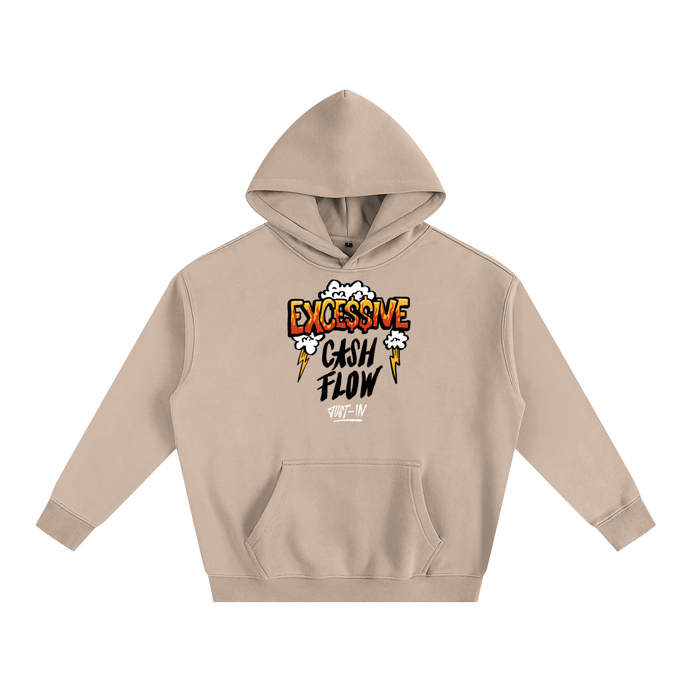 CASH FLOW Fleeced Hoodie
