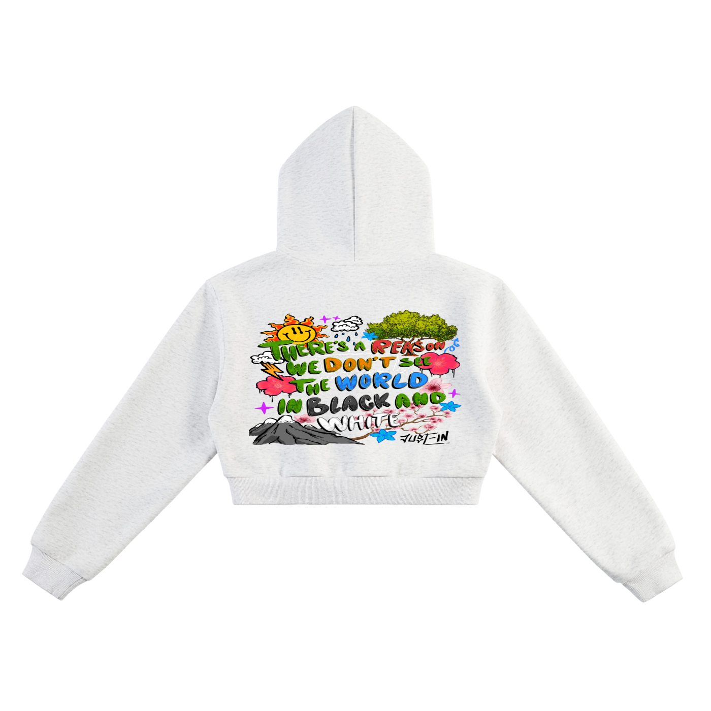 VIVID Essential Cropped Hoodie