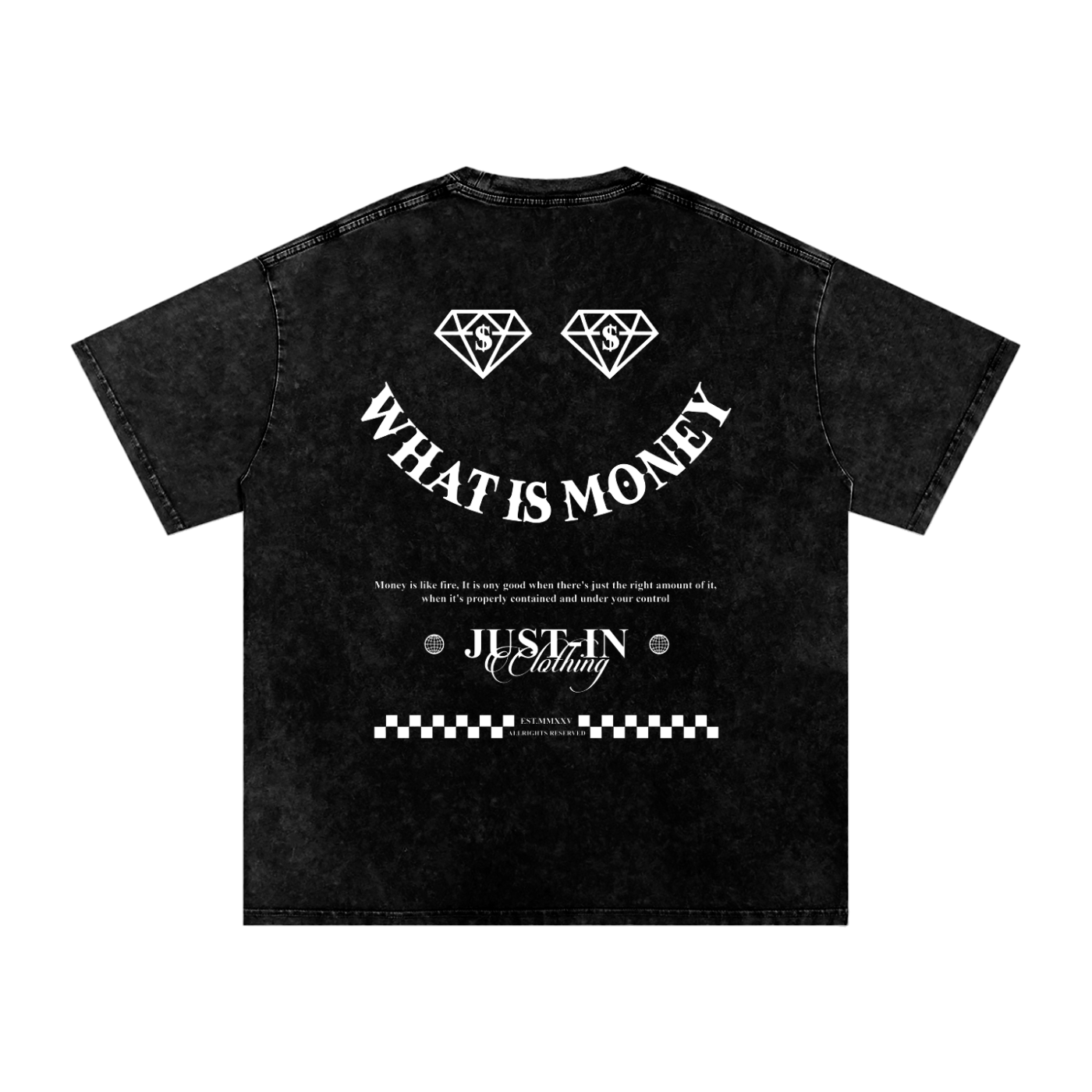 WHAT IS MONEY Oversize T-Shirt