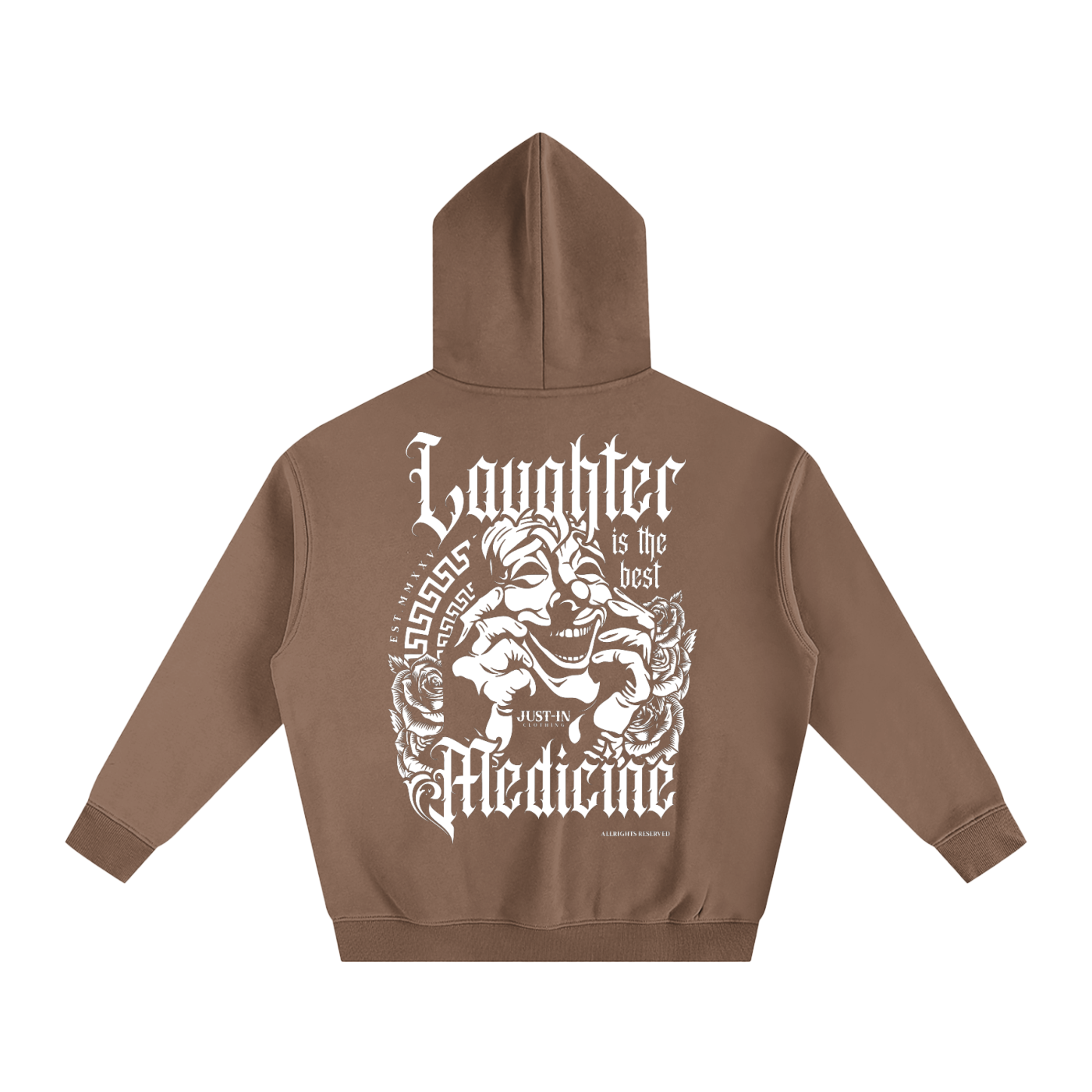LAUGHTER Fleeced Hoodie