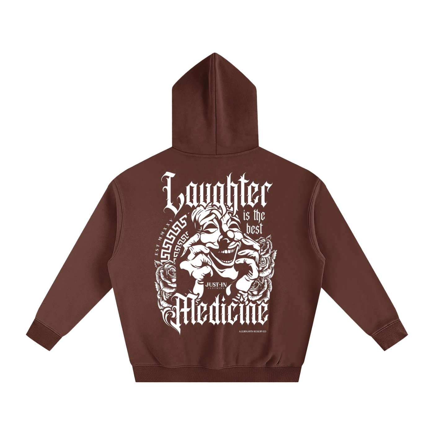 LAUGHTER Fleeced Hoodie