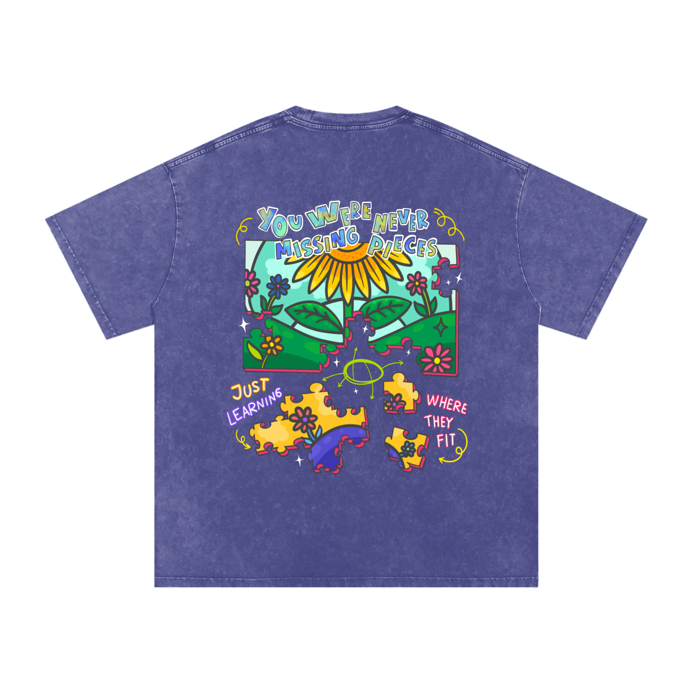 PUZZLED Oversize T-Shirt