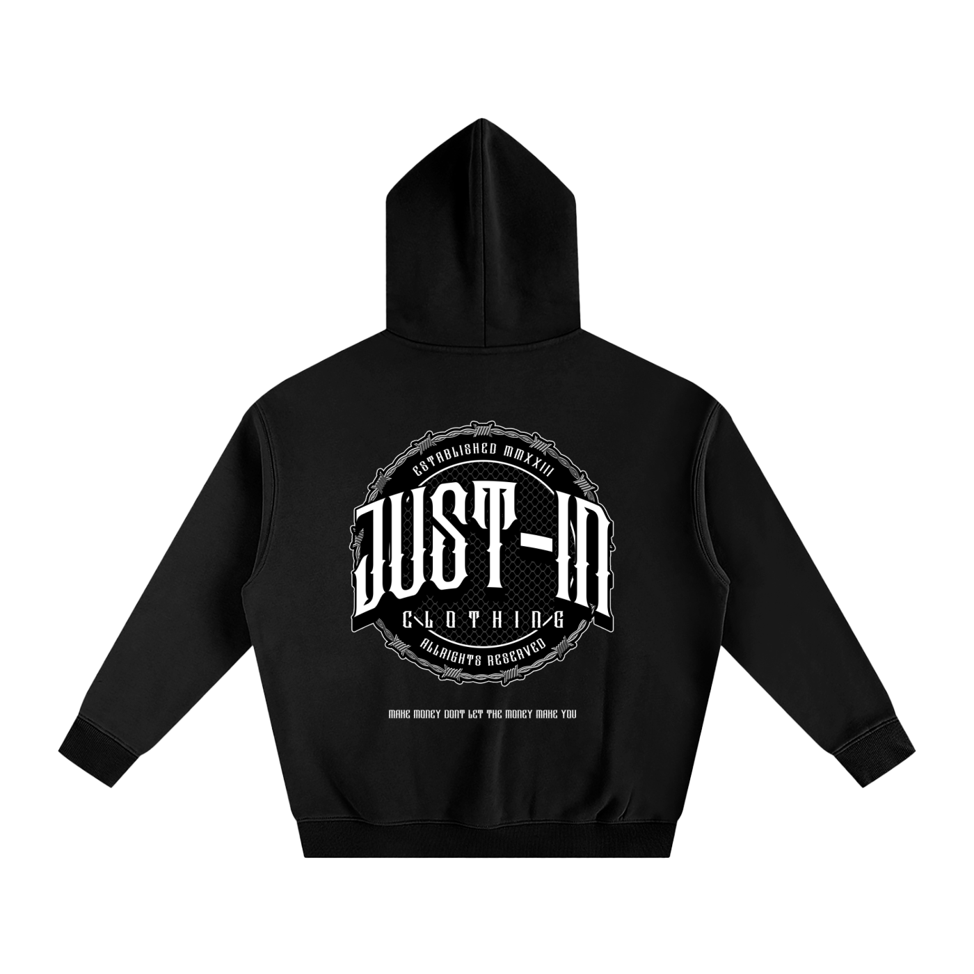 JUST-IN Oversize Fleeced Hoodie