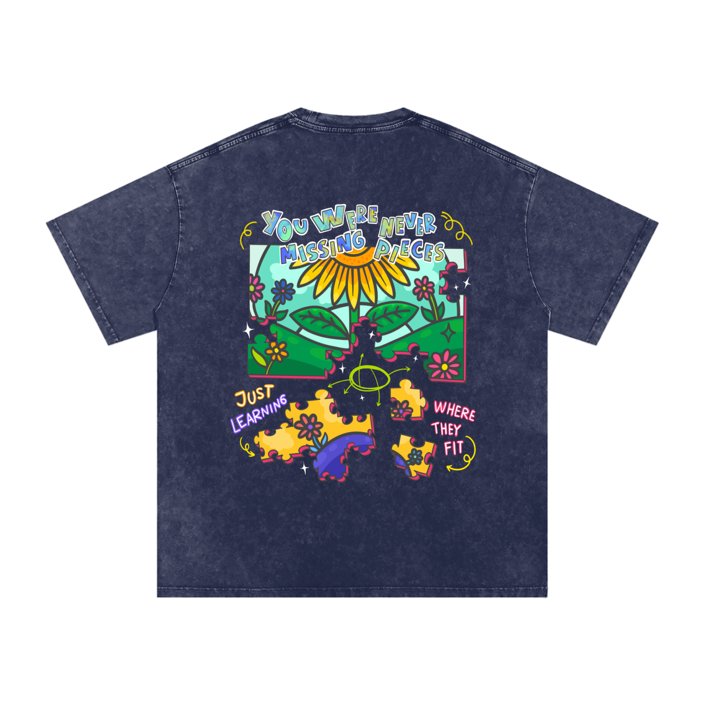 PUZZLED Oversize T-Shirt