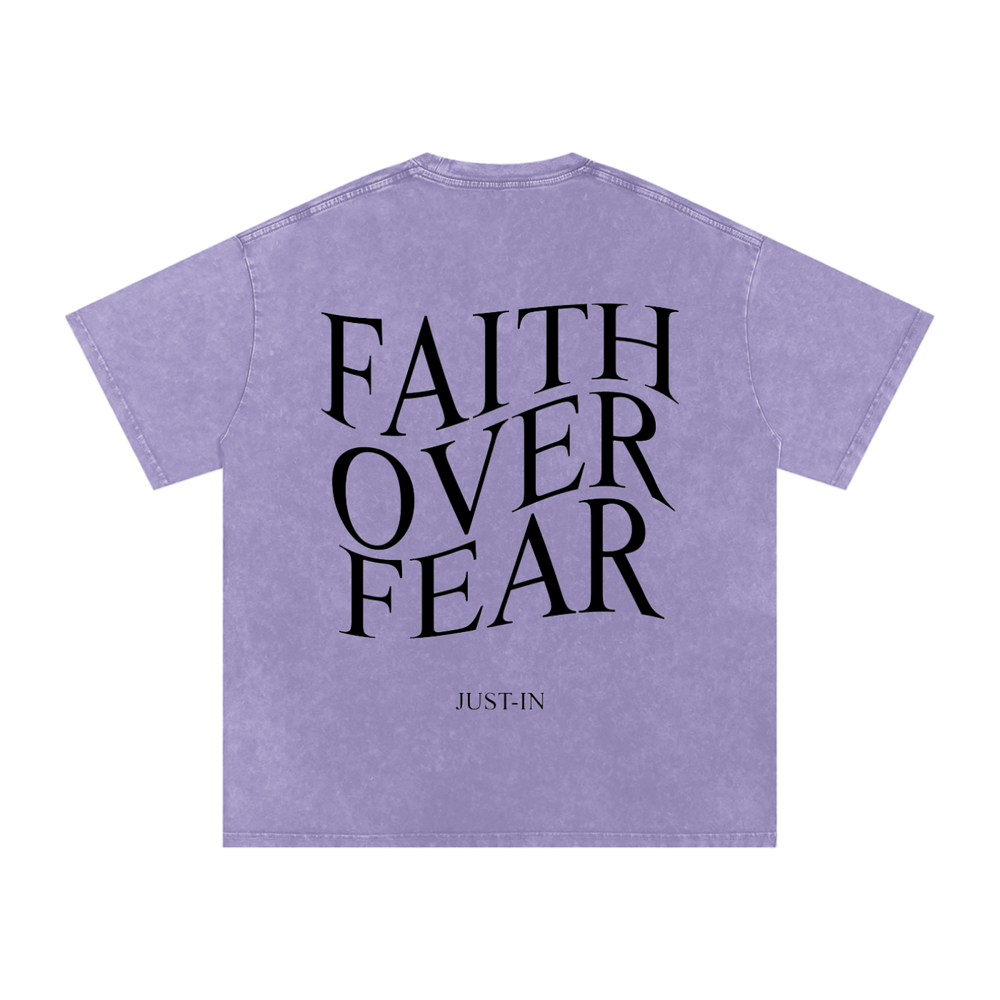 FAITH OVER FEAR Oversized T-Shirt