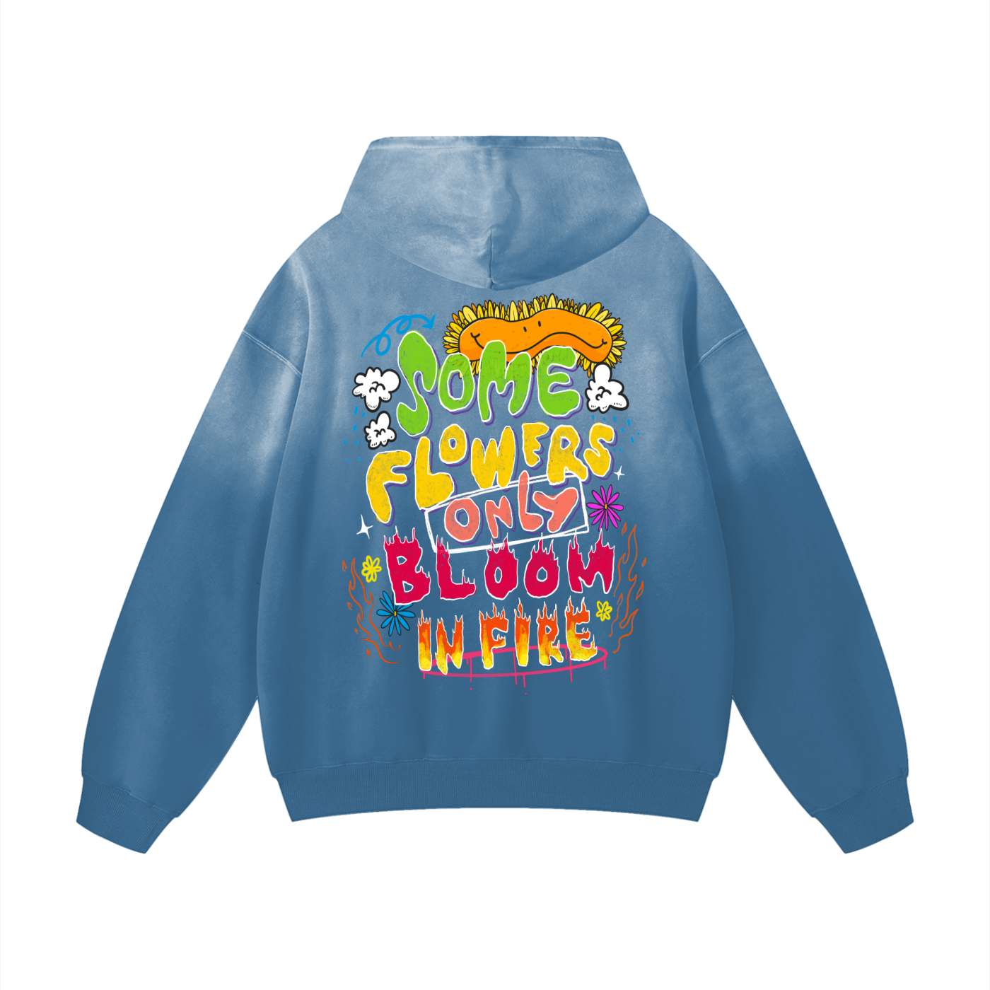 DESTRUCTION Sunfade Oversized Hoodie