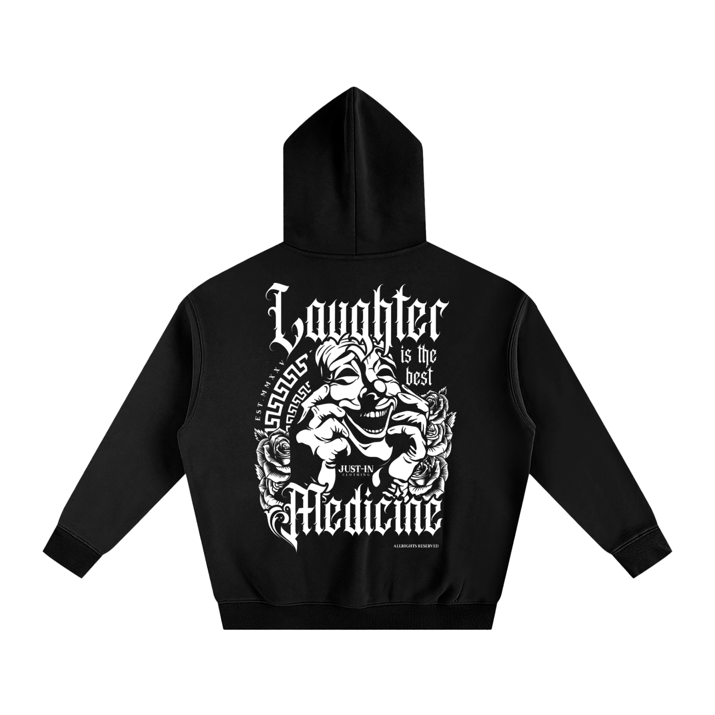 LAUGHTER Fleeced Hoodie