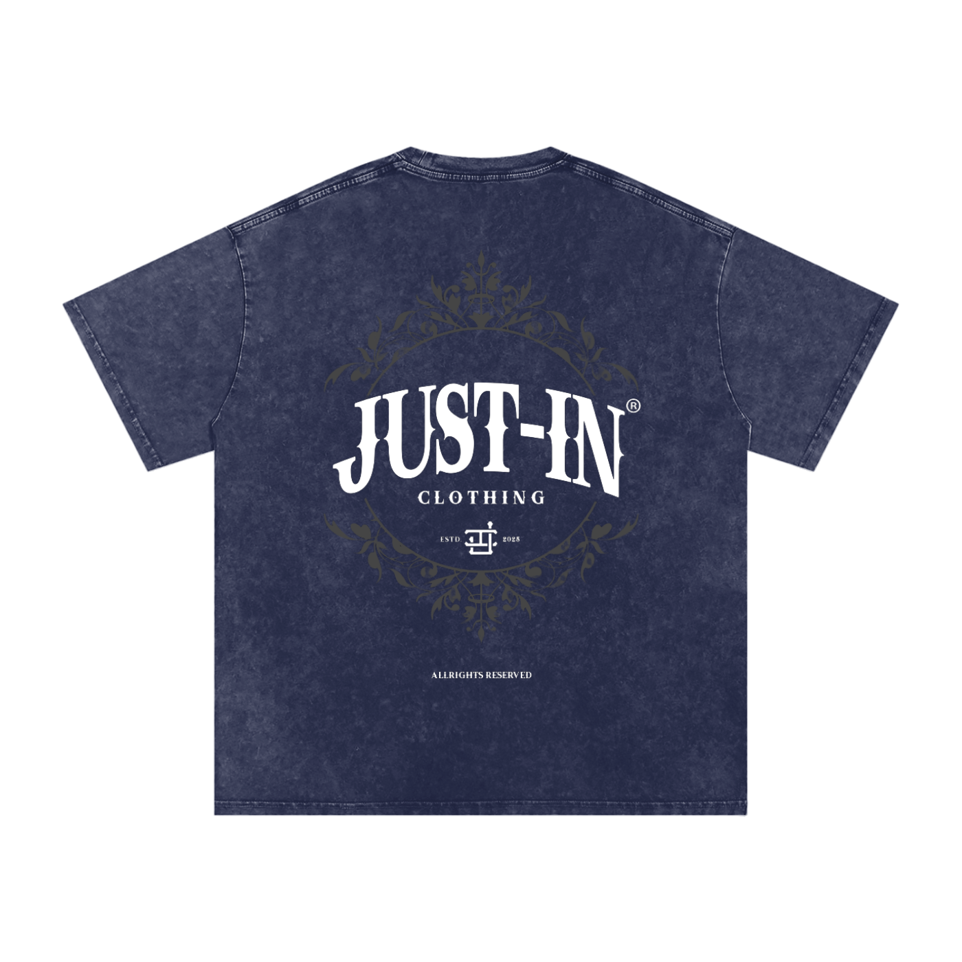 JUST-IN Acid Wash Oversize T-Shirt