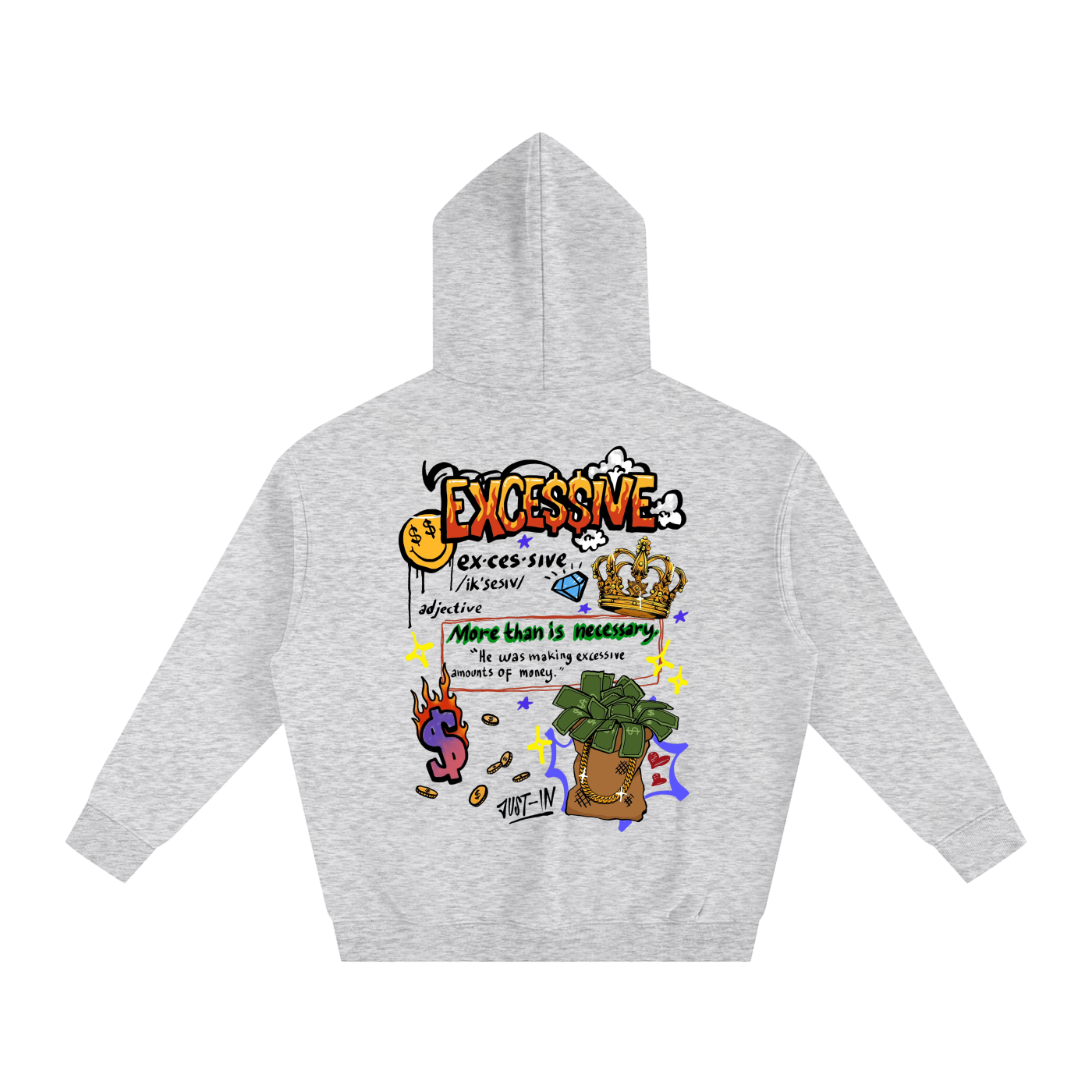 CASH FLOW Fleeced Hoodie