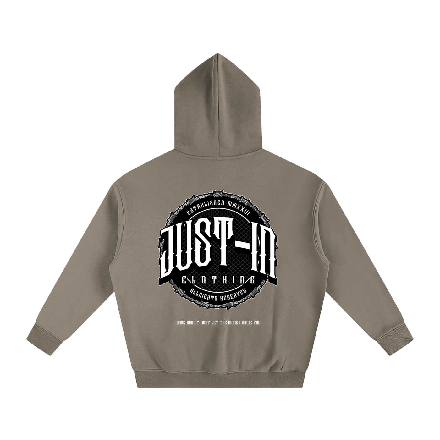 JUST-IN Oversize Fleeced Hoodie