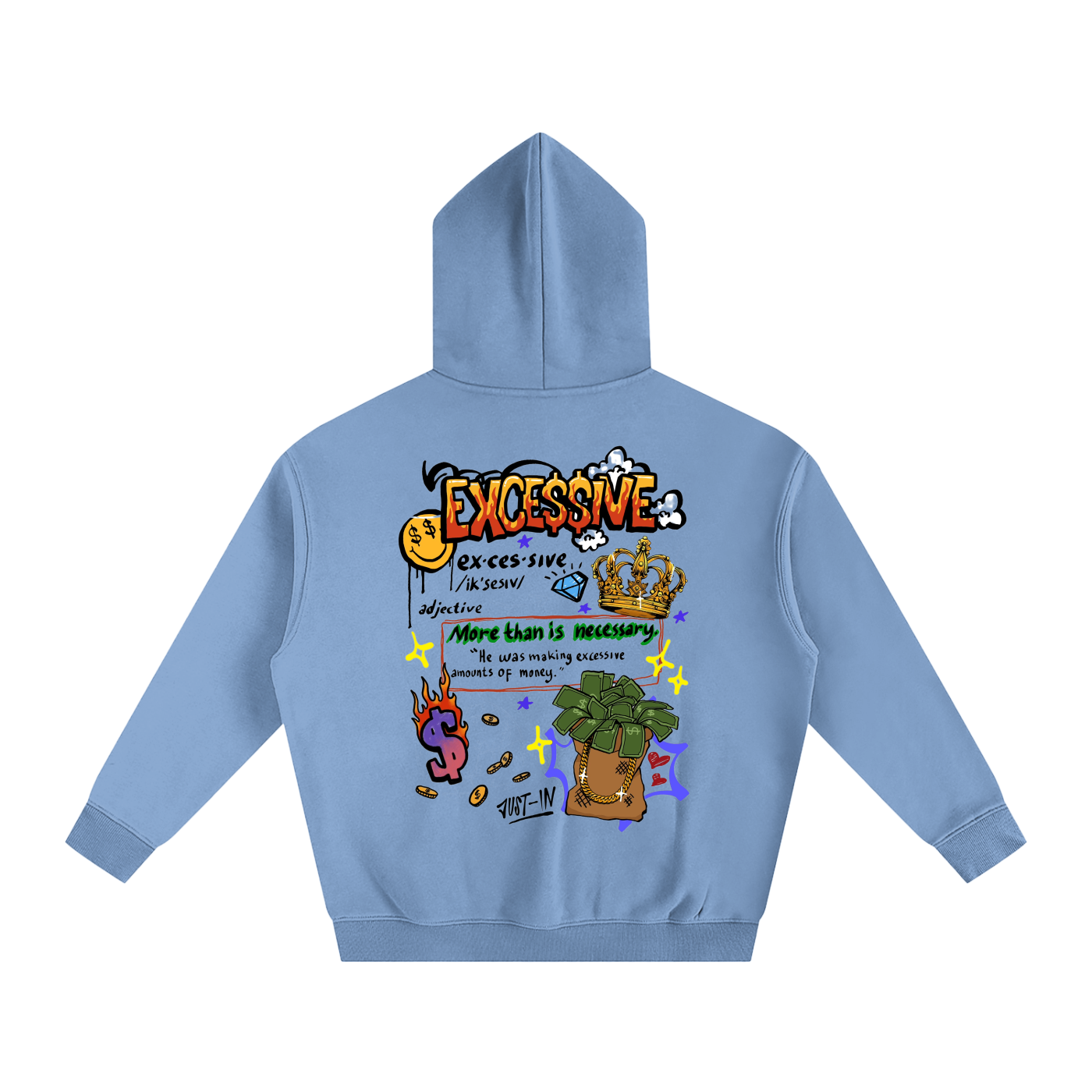 CASH FLOW Fleeced Hoodie