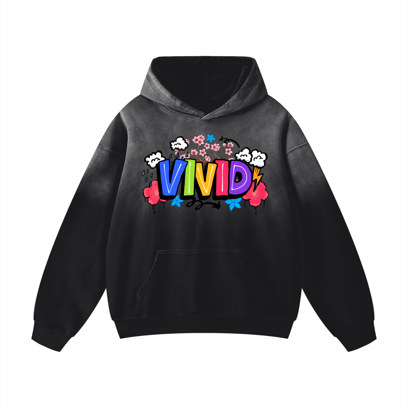 VIVID Sunfade Oversized Hoodie