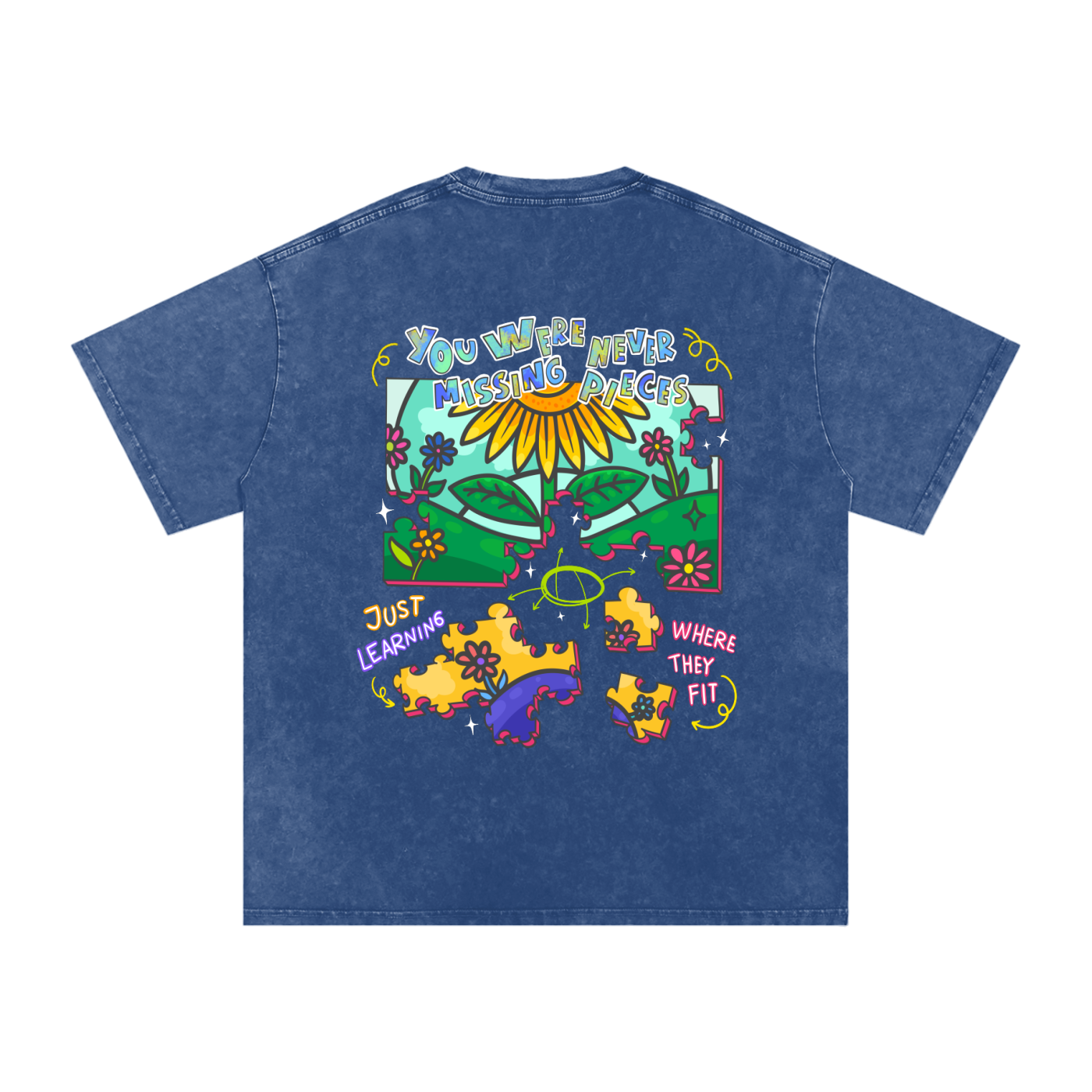 PUZZLED Oversize T-Shirt