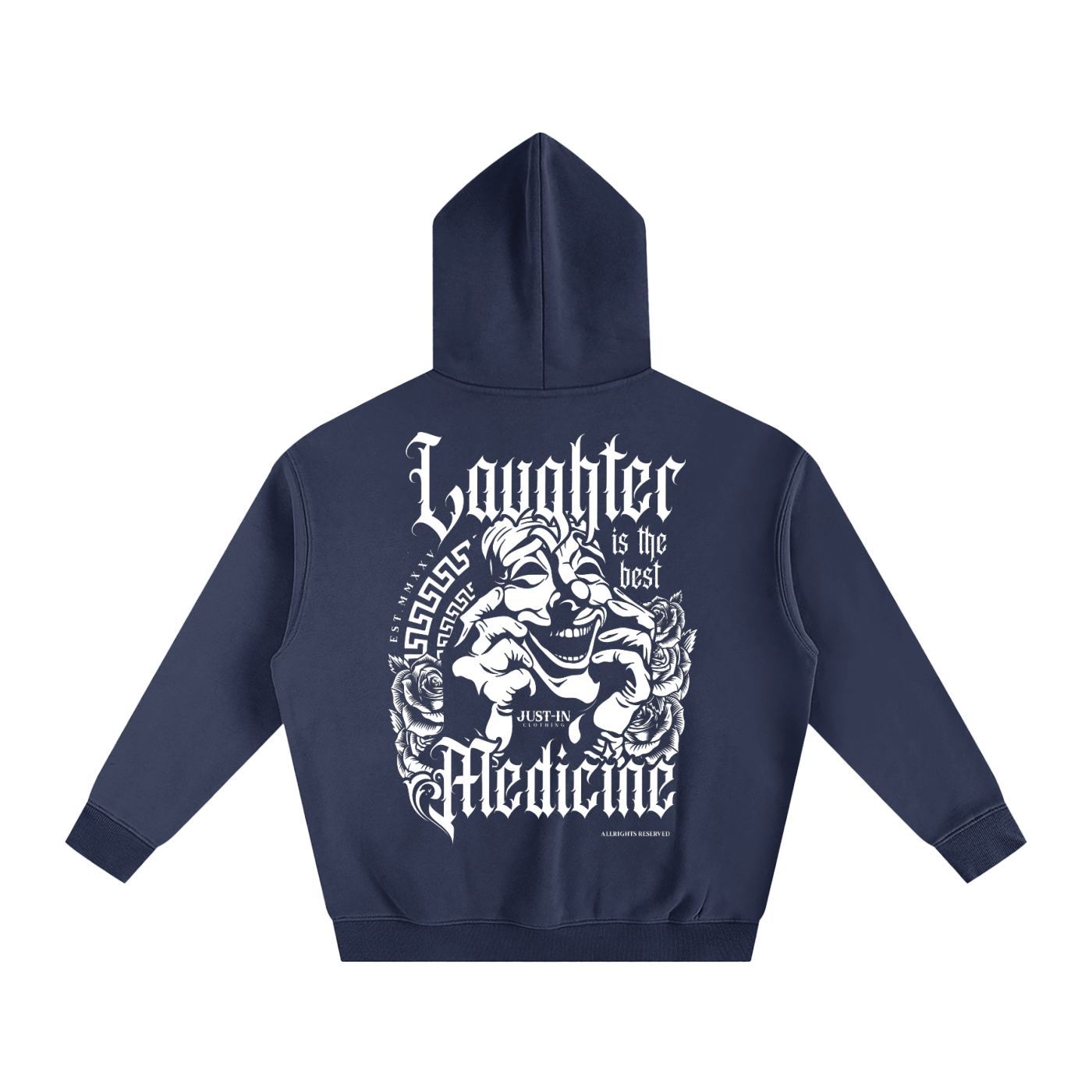 LAUGHTER Fleeced Hoodie