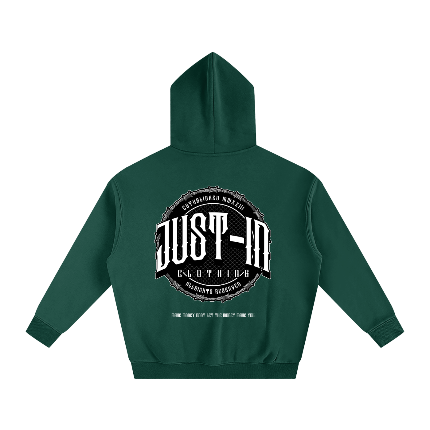JUST-IN Oversize Fleeced Hoodie