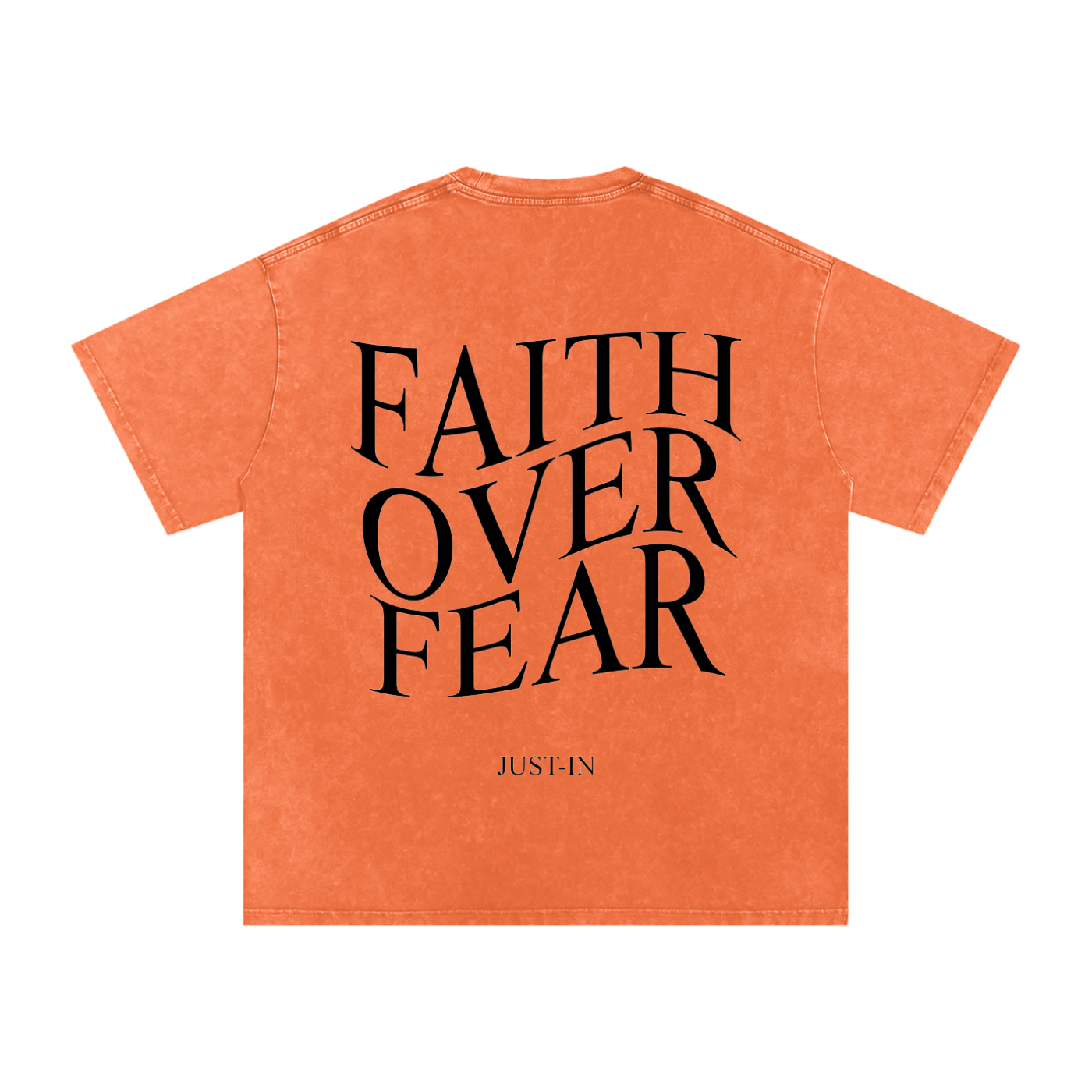 FAITH OVER FEAR Oversized T-Shirt