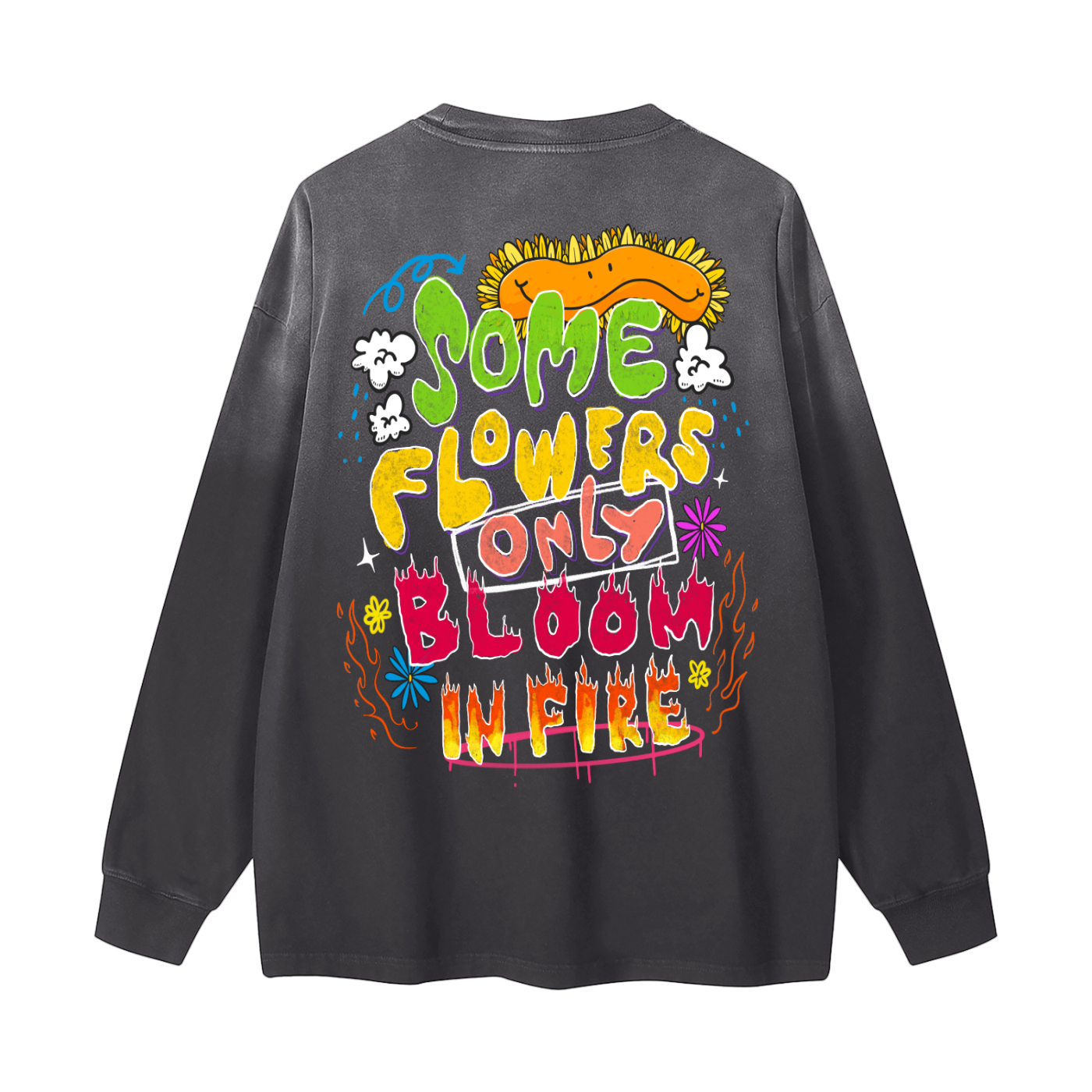 DESTRUCTION Vintage Washed Long Sleeve Tee