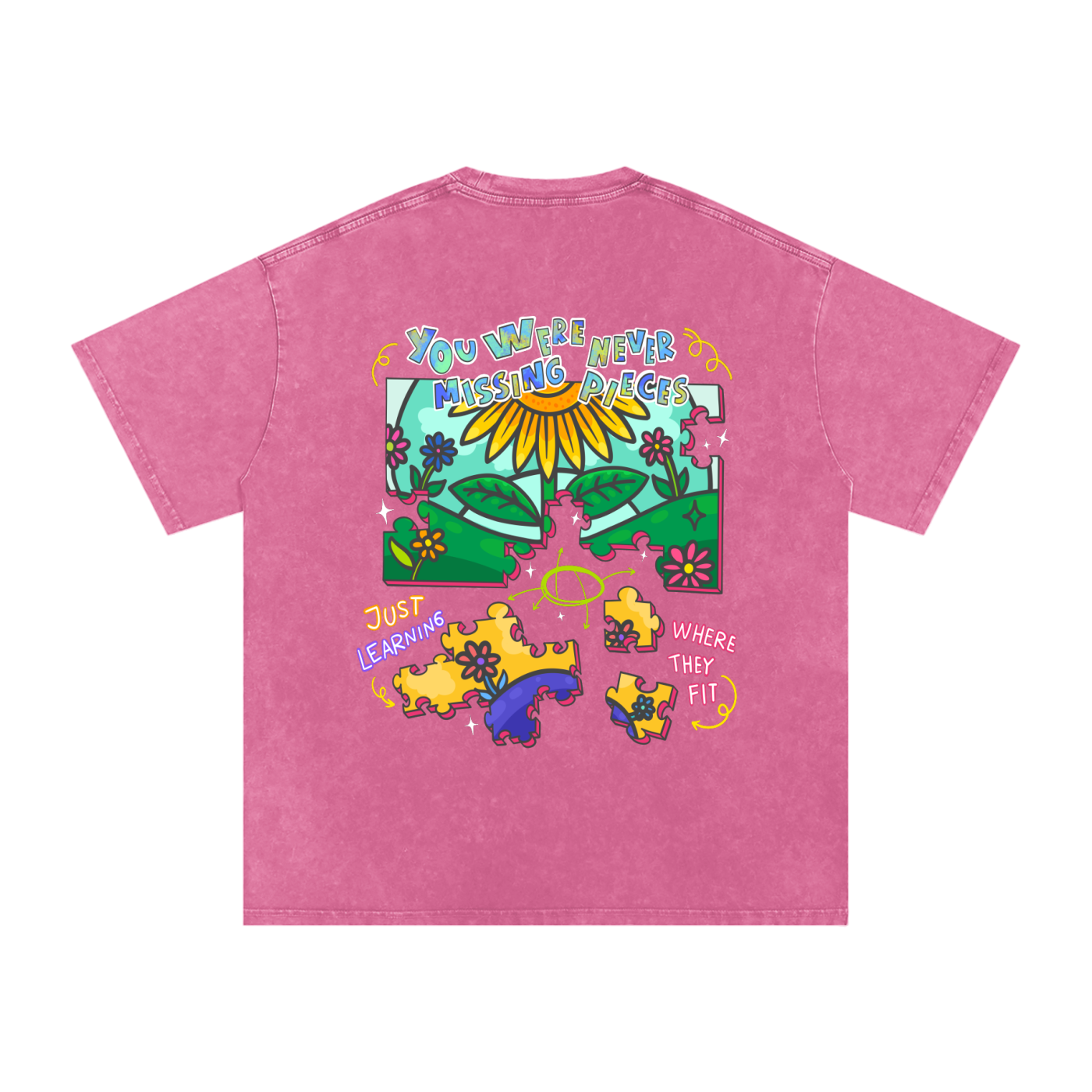 PUZZLED Oversize T-Shirt