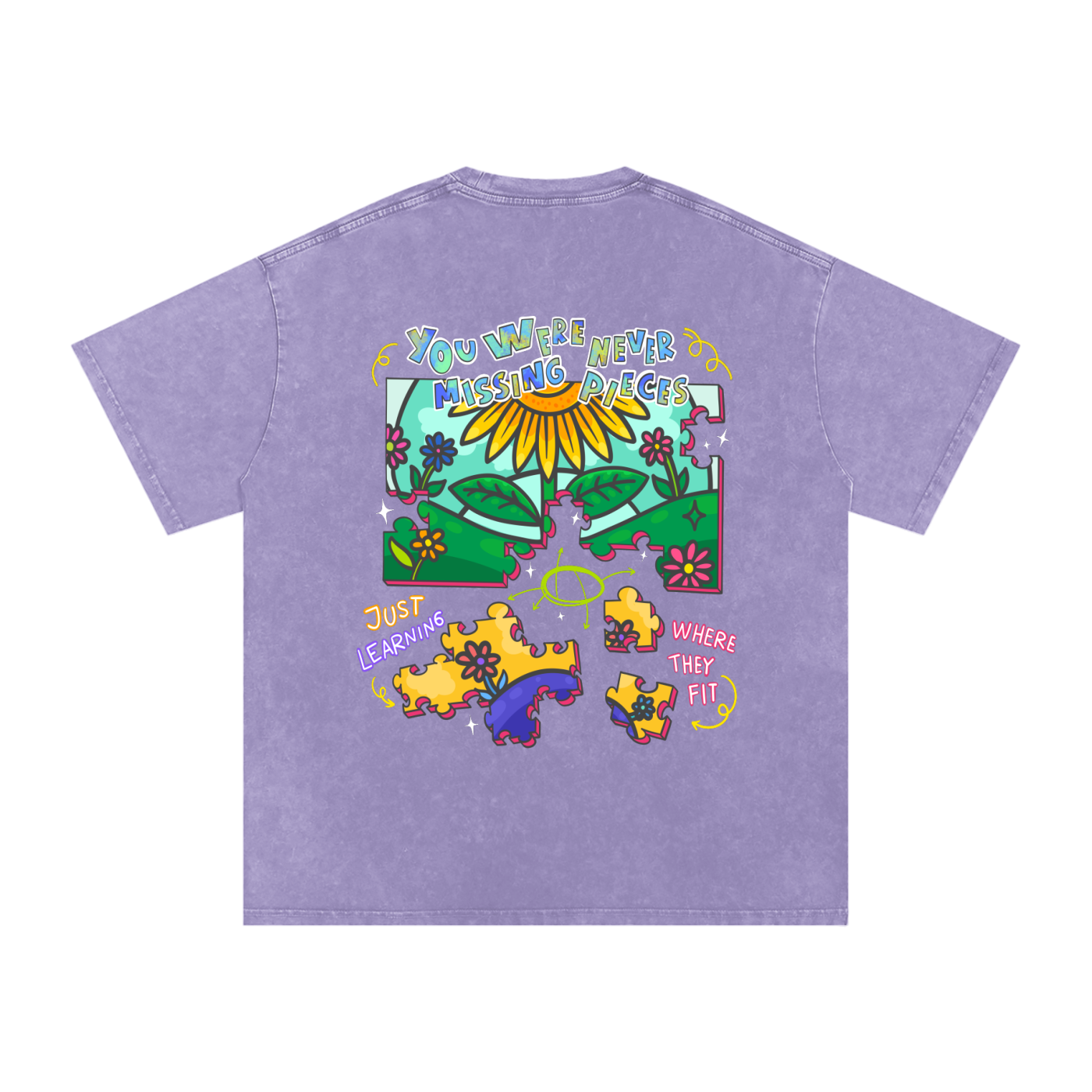 PUZZLED Oversize T-Shirt