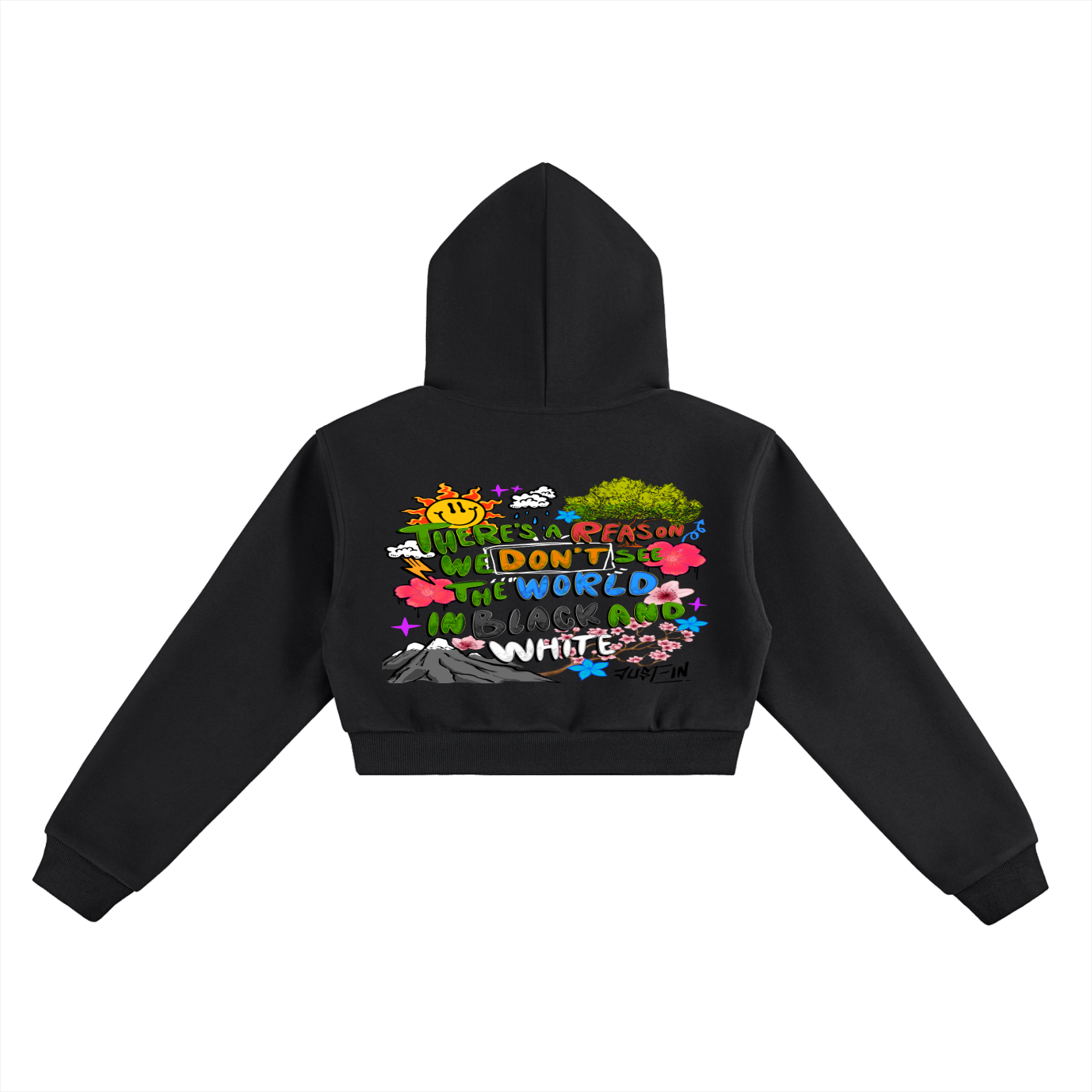 VIVID Essential Cropped Hoodie