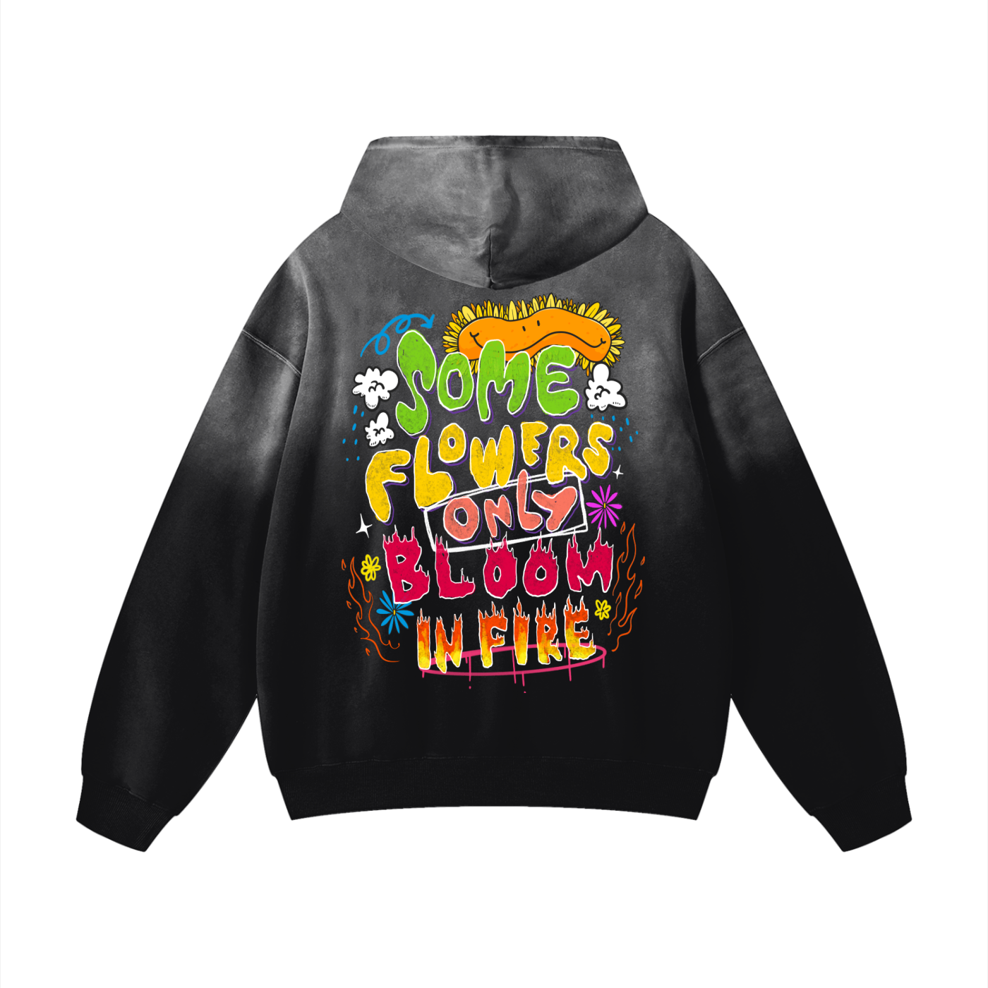 DESTRUCTION Sunfade Oversized Hoodie