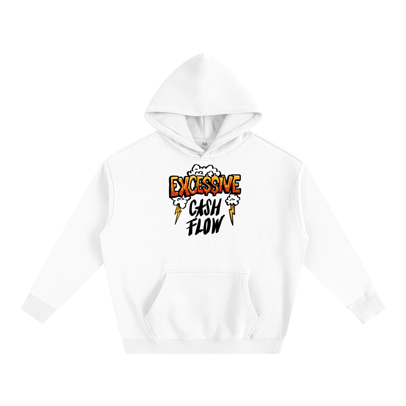 CASH FLOW Fleeced Hoodie
