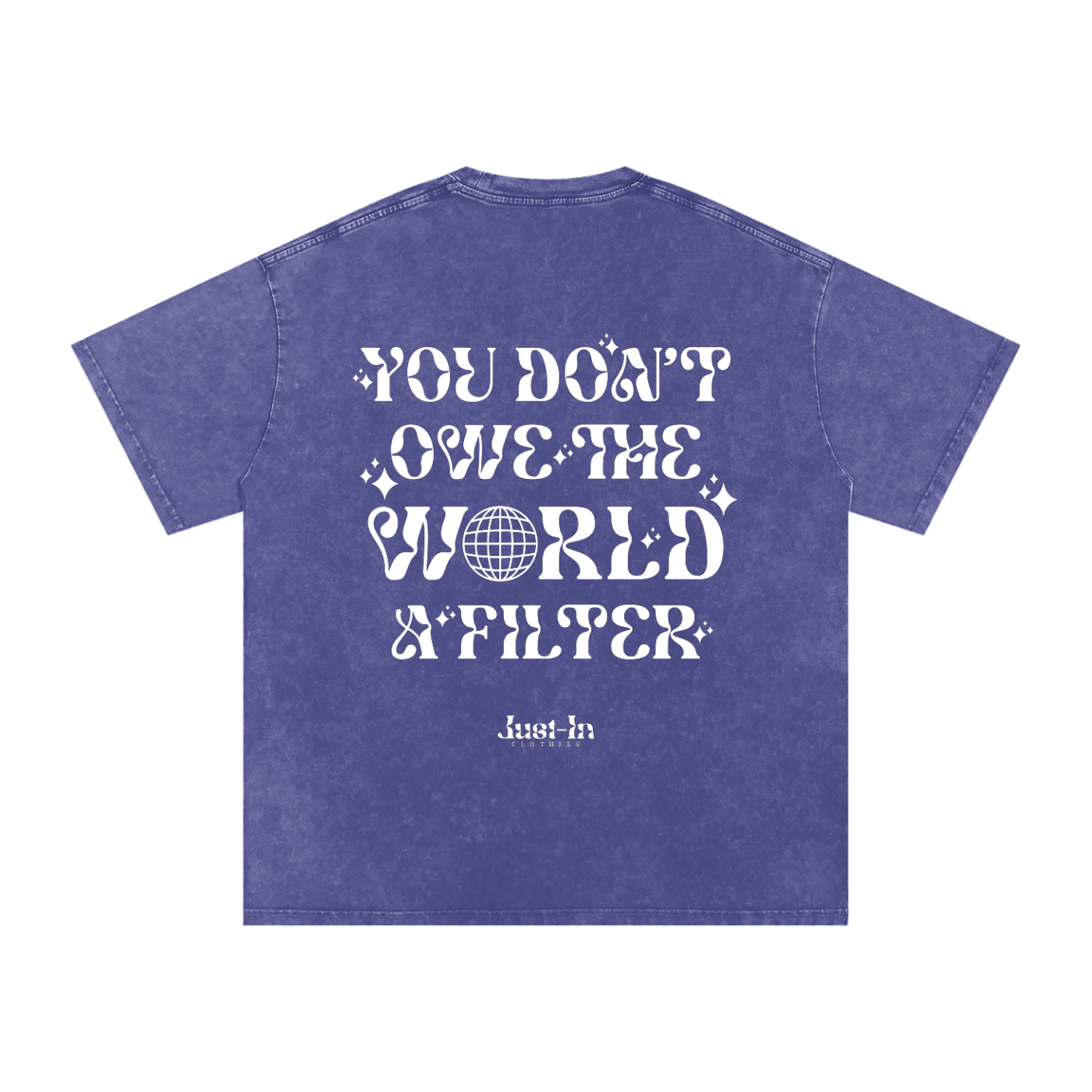 YOU DONT OWE THE WORLD Oversize T-Shirt